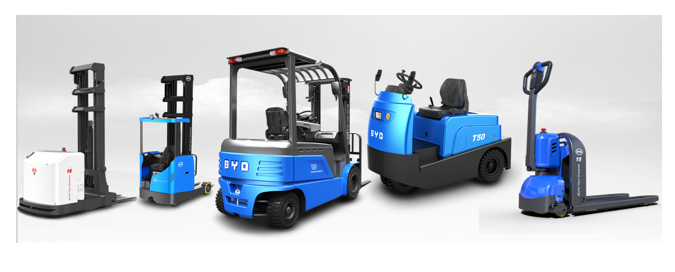 Вилочный погрузчик BYD 